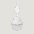 Personalised Cupcake Topper - Pack Of 12