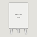 Personalised Welcome Sign