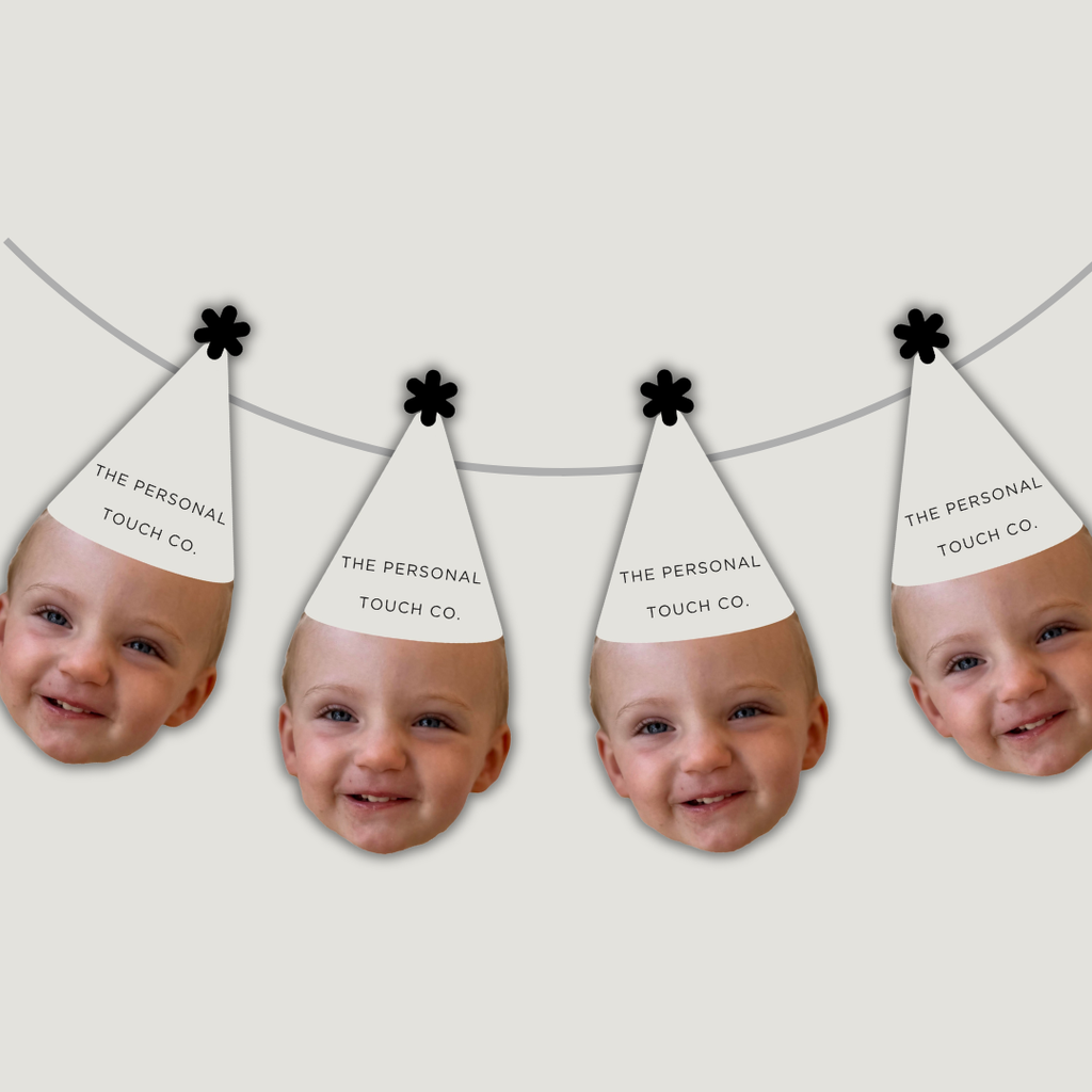 Personalised Party Hat Bunting